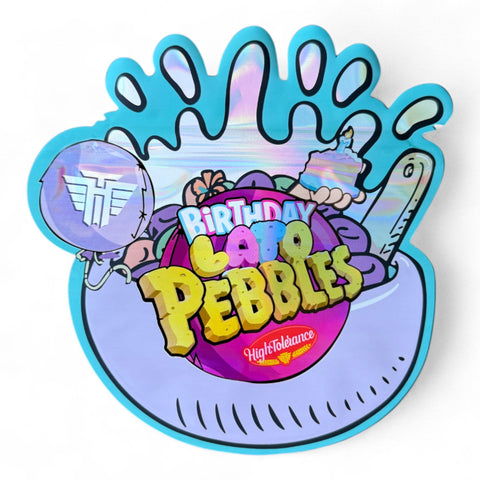 Birthday Lato Pebbles Mylar Bag 3.5 Grams