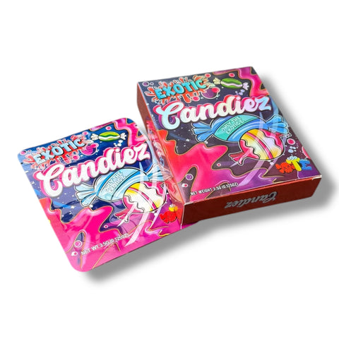 Exotic Candiez Mylar Bag with Box 3.5 Grams