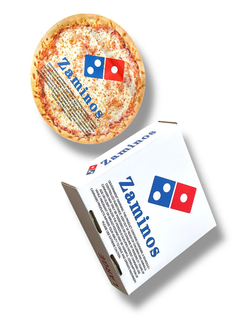 Zaminos Pizza Box Mylar Bag with Boxes 3.5 Grams