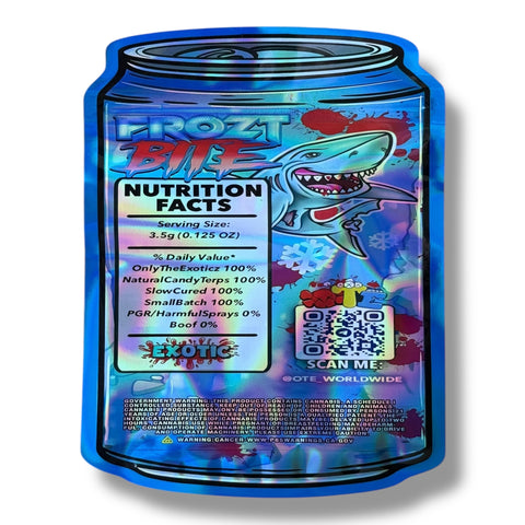 Exotic Frozt Bite Mylar Bag 3.5 Grams