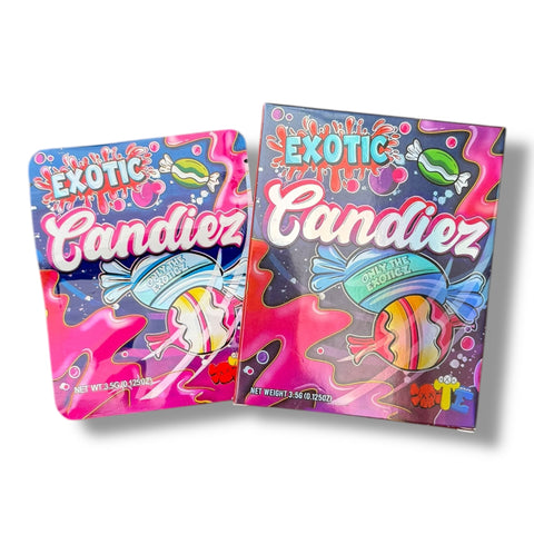 Exotic Candiez Mylar Bag with Box 3.5 Grams