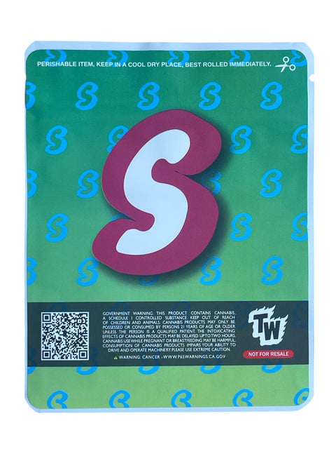 Slushie Splash (Soft Sticker) Mylar Bag 3.5 Grams