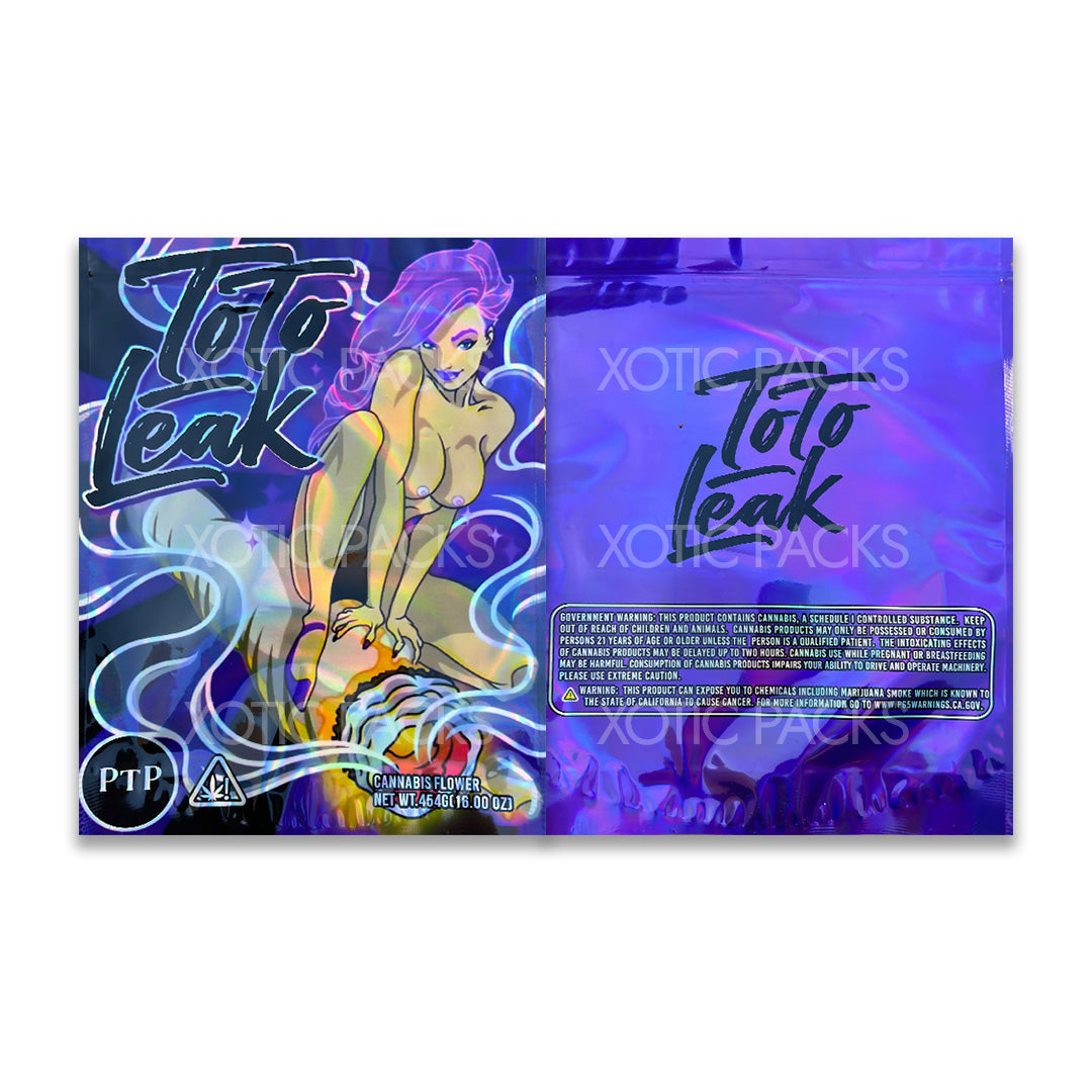 Toto Leak Mylar Bag 1 Pound – Mr Mylars