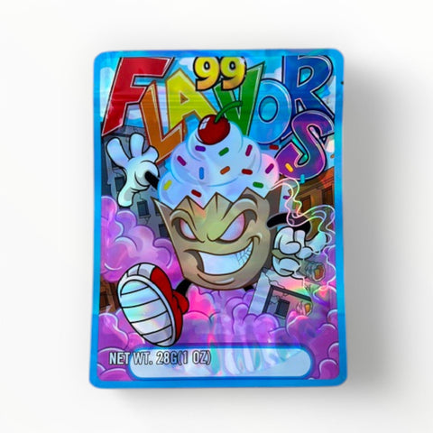 99 Flavors Mylar Bag 1 Ounce