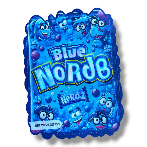 Blue N Mylar Bag 1 Ounce