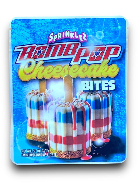 Bomb Pop Cheesecake Bites (Soft Sticker) Mylar Bag 3.5 Grams