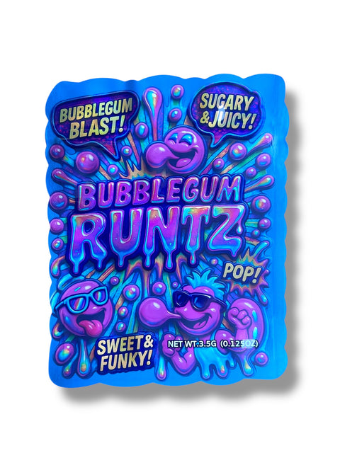 Bubblegum Runtz Mylar Bag 3.5 Grams
