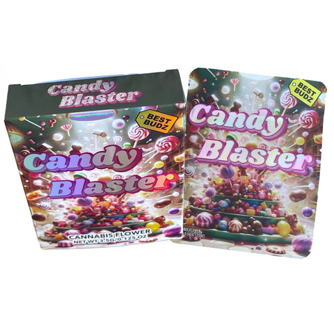 Candy Blaster Mylar Bag with Box 3.5 Grams