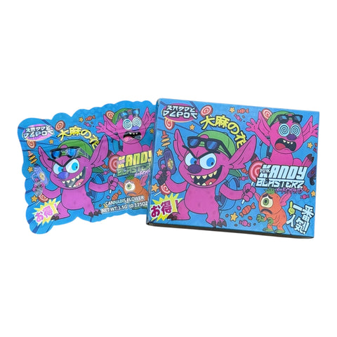 Candy Blasterz Mylar Bag with Box 3.5 Grams