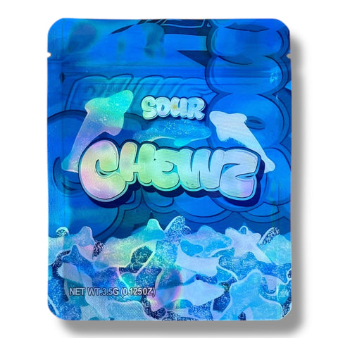 Chewz Sour Mylar Bag 3.5 Grams