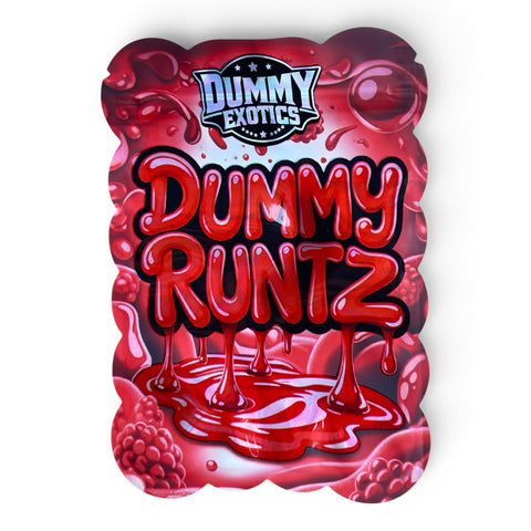 Dummy Exotics Dummy Runtz Mylar Bag 3.5 Grams