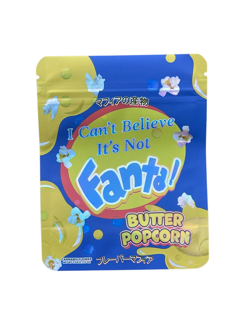 Fan-ta Butter Popcorn Mylar Bag 3.5 Grams