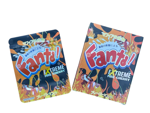 Fan-ta Extreme Fire Cherry Mylar Bag with Box 3.5 Grams