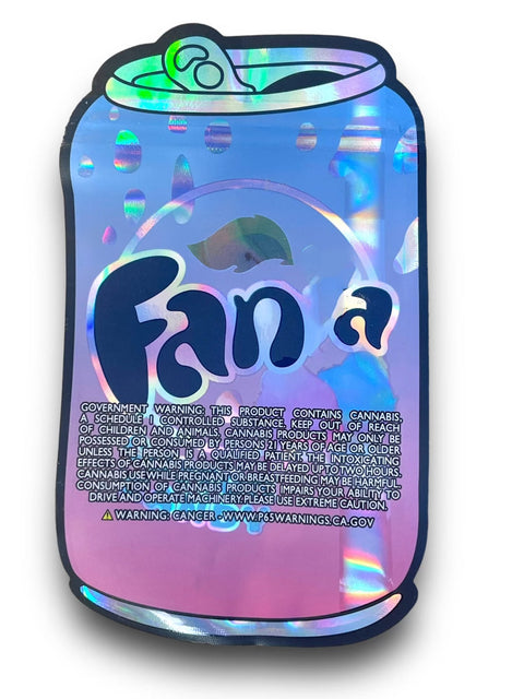 Fanta Cotton Candy mylar bag 3.5g