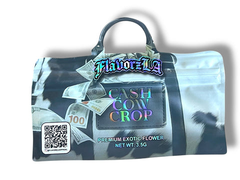 Flavorz Cash Cow Drop Mylar Bag 3.5 Grams