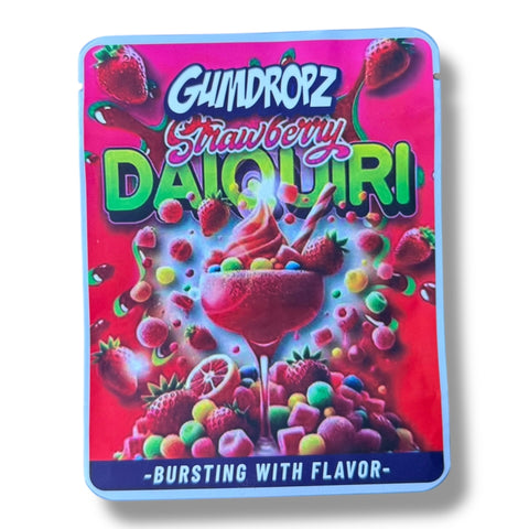 Gumdropz Strawberry Daiquiri (Soft Sticker) Mylar Bag 3.5 Grams