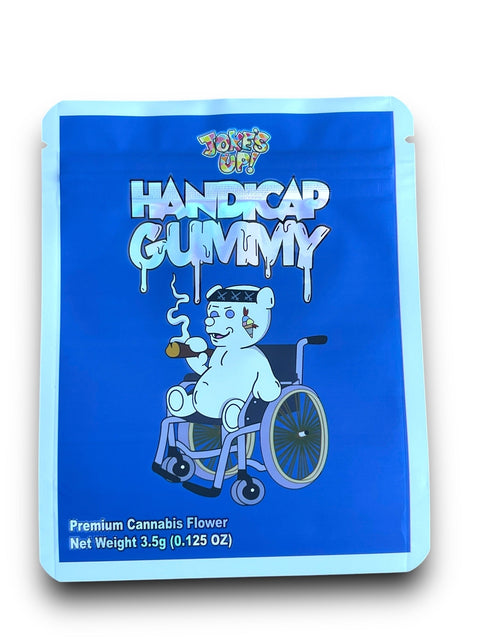 Handicap Gummy Mylar Bag 3.5 Grams