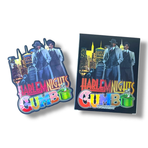 Harlem Nights Gumbo Mylar Bag with Box 3.5 Grams