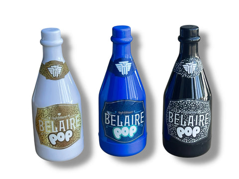 High Tolerance Belaire Bottle Pop 3.5g Plastic Container
