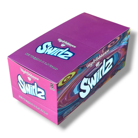 High Tolerance Swirlz 3.5g Soda Can Master Box – 8 Cans