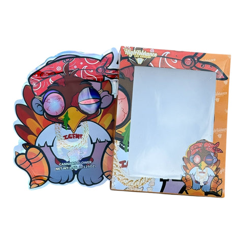 ICFMF Turkey Mylar Bag with Box 3.5 Grams