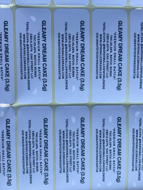 Gleamy Dream Cake (Soft Sticker) Mylar Bag 3.5 Grams