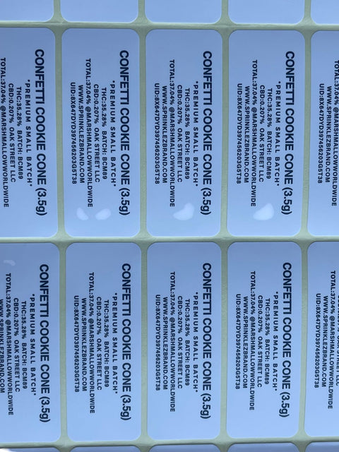 Confetti Cookie Cone (Soft Sticker) Mylar Bag 3.5 Grams