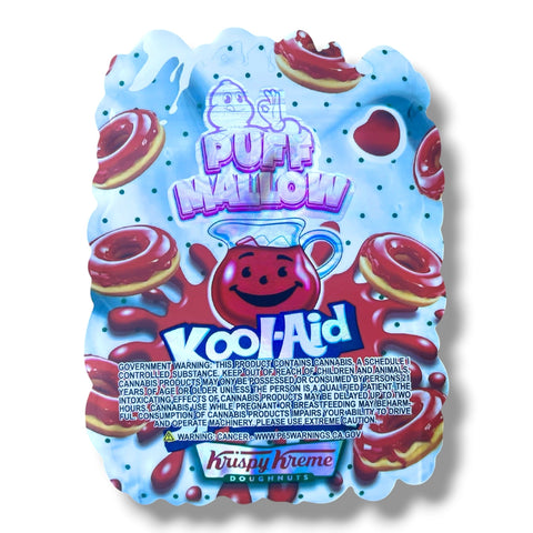 Puff Mallow Cool Aid Splash Mylar Bag 3.5 Grams