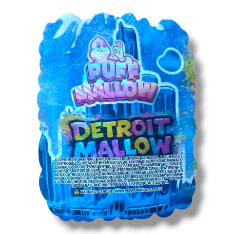 Puff Mallow Detroit Explosion Mylar Bag 3.5 Grams
