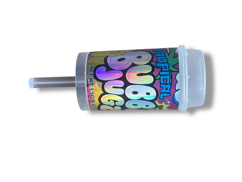 Pushh Pop Popsicclle 3.5 grams Container with Separate Holographic Sticker