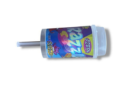 Pushh Pop Popsicclle 3.5 grams Container with Separate Holographic Sticker
