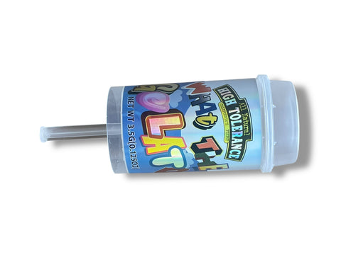 Pushh Pop Popsicclle 3.5 grams Container with Separate Holographic Sticker