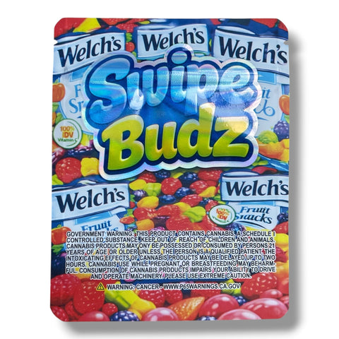 Swipe Budz Fruit Snack Smoothie Mylar Bag 3.5 Grams