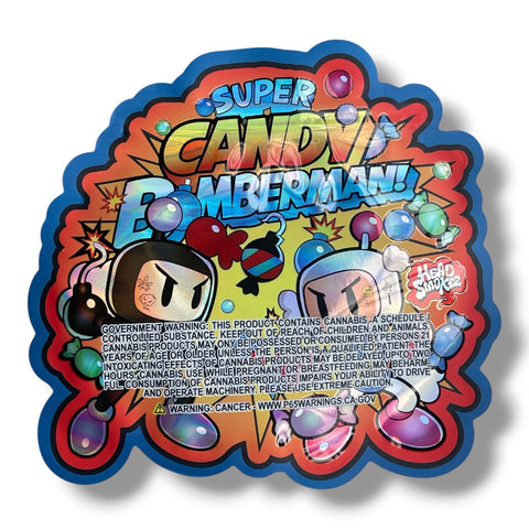 Super Candy Bomberman Mylar Bag 3.5 Grams