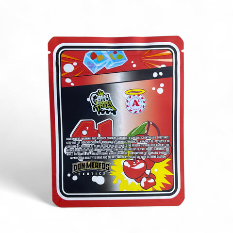 Don Merfos 41 Cherries Mylar Bag 3.5 Grams