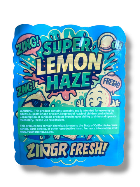 Super Lemon Haze Mylar Bag 3.5 Grams