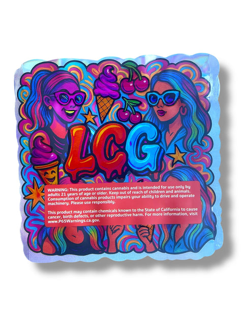 LCG Mylar Bag 3.5 Grams