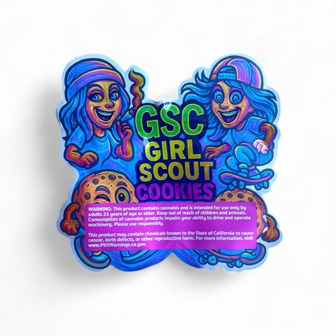 Girls Scout Cookies Mylar Bag 3.5 Grams