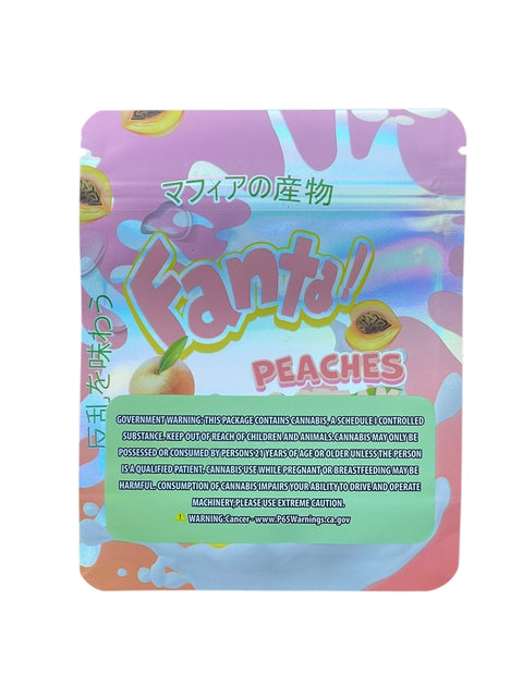 Fanta! Peaches and Cream (Pink Melt) Mylar Bag 3.5 Grams