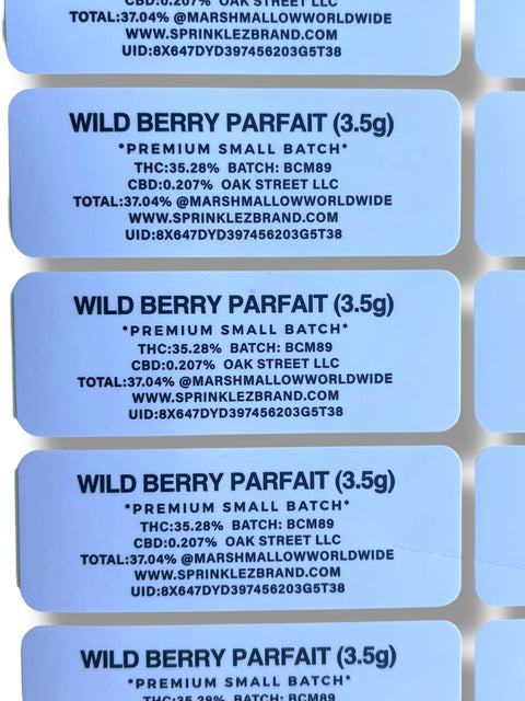 Sprinkles Wild Berry Parfait (Soft Sticker) Mylar Bag 3.5 Grams