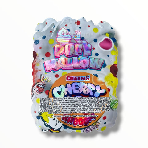 Puff Mallow Cherry Pop Mylar Bag 3.5 Grams