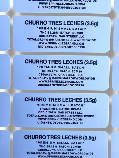Sprinkles Churro Tres Leches (Soft Sticker) Mylar Bag 3.5 Grams