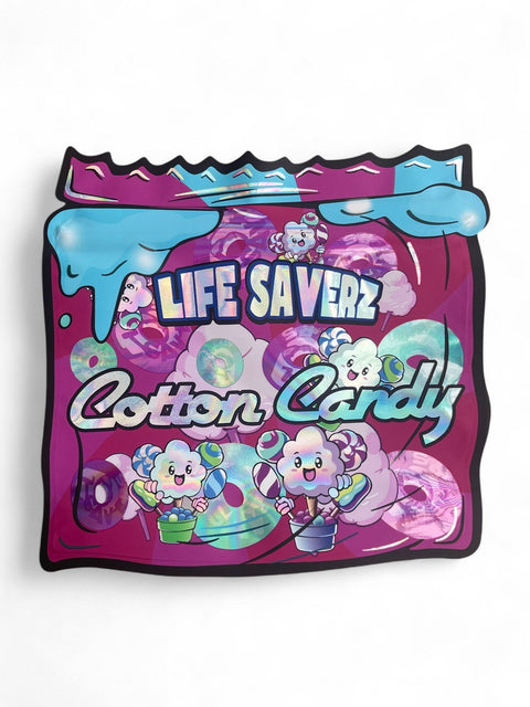 Life Saverz Cotton Candy Mylar Bag 3.5 Grams