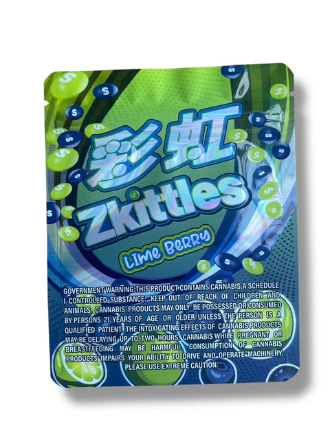 Zkitt Lime Berry Mylar Bag 3.5 Grams