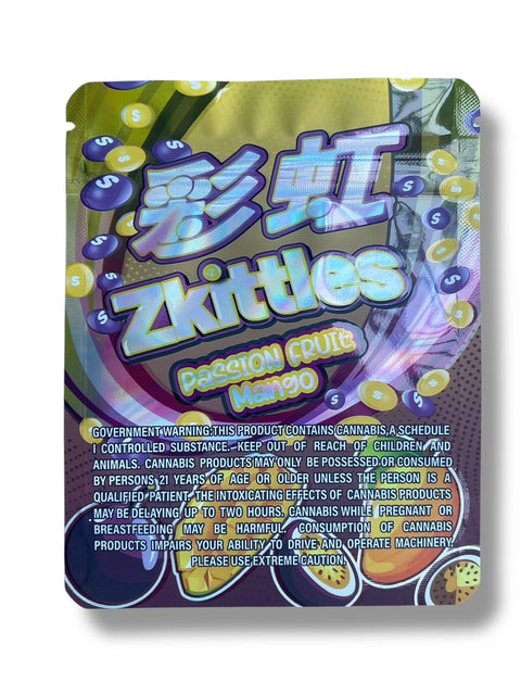 Zkitt Passion Fruit Mango Mylar Bag 3.5 Grams