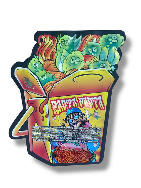 Rasta Pasta Mylar Bag 3.5 Grams