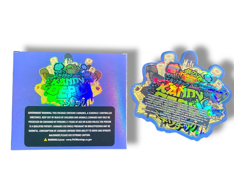 Kandy Depo Frosted Chocolate Churros Mylar Bag with Box 3.5 Grams