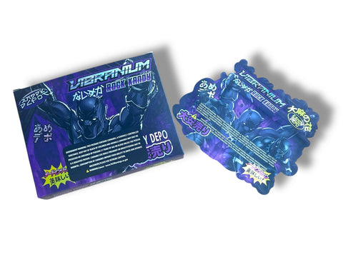 Vibranium Rock Candy Mylar Bag with Box 3.5 Grams