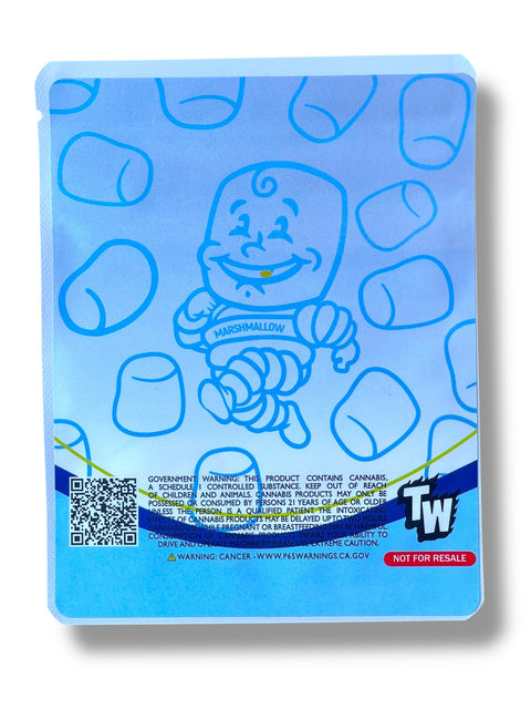 Black Magic Marshmallow Mylar Bag with Box 3.5 Grams