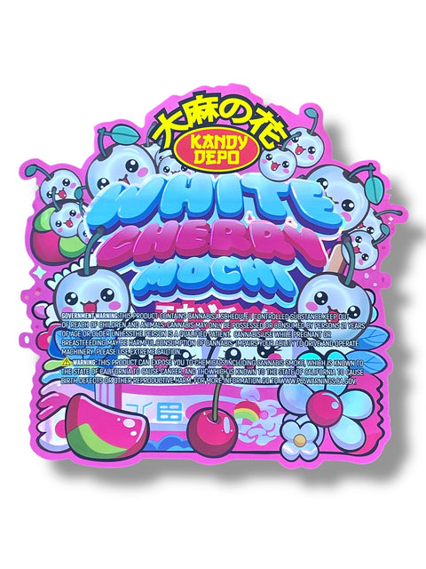 Kandy Depo White Cherry Mochi Mylar Bag 3.5 Grams